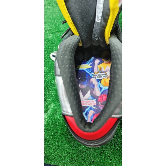 Reebok Power Rangers Question Mid Megazord GY0590 Basketball Sneakers sz 7 - Picture 6 of 10